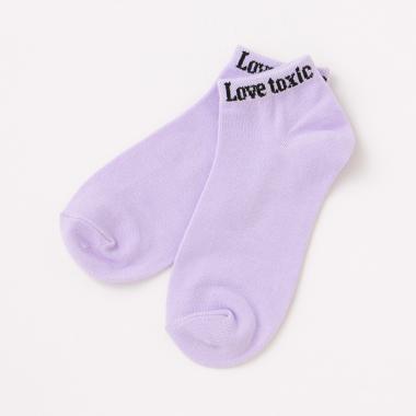 ロゴスニーカーインソックス