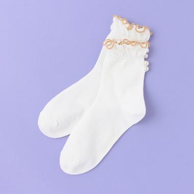 メローパールクルーソックス