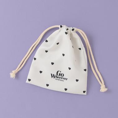 ミニ巾着ポーチ