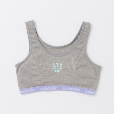 ロゴワンポイントプリントタンクハーフトップ