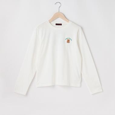 ワンポイント長袖Tシャツ