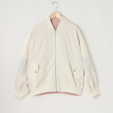 リバーシブルブルゾン