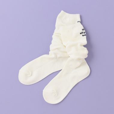 リブくしゅくしゅソックス