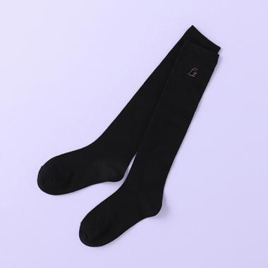 刺しゅうハイソックス