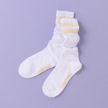 ラインルーズソックス