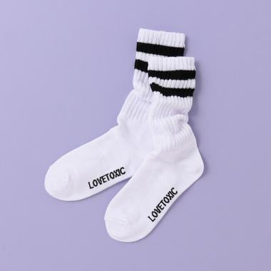 ラインルーズソックス