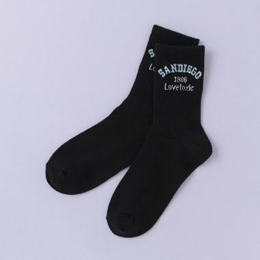 カレッジロゴリブソックス