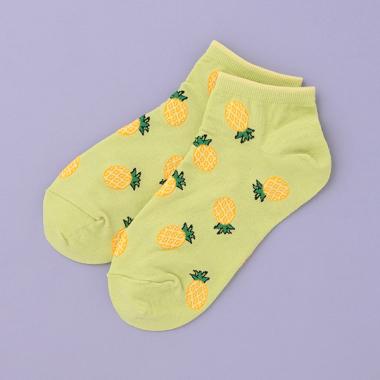 フルーツ総柄スニーカーインソックス