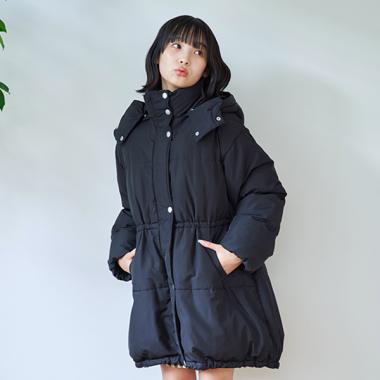 ミドル丈中綿ブルゾン