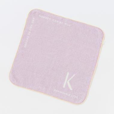 イニシャルハンドタオル