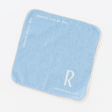 イニシャルハンドタオル