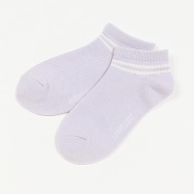 2本ラインラインくるぶしソックス