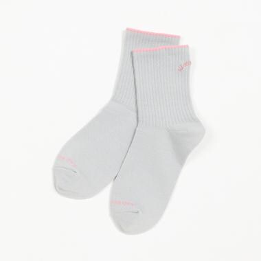 バックアーチロゴクルーソックス