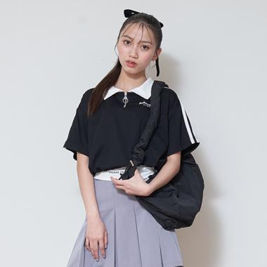 【LTXC】インナーつきハーフジップ