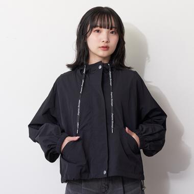 撥水クロップドブルゾン