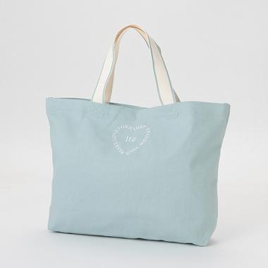 ハート刺しゅう横型トート