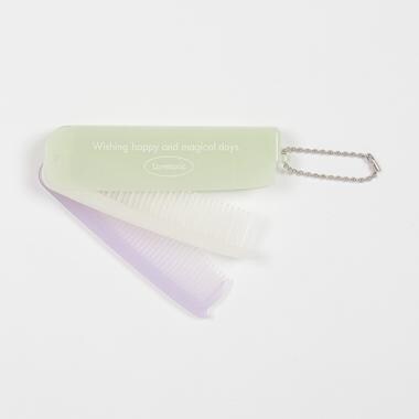 ロゴ2wayコーム【日本製】