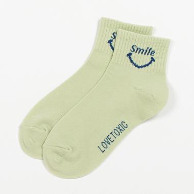 スマイルクルブシ丈ソックス