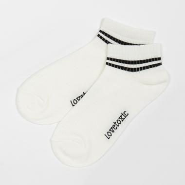 2本ラインスニーカー丈ソックス