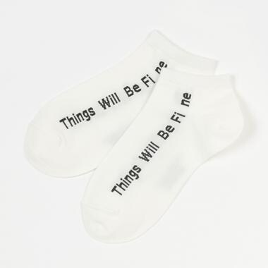 サイドロゴスニーカー丈ソックス