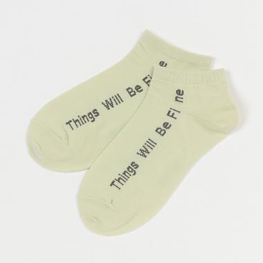 サイドロゴスニーカー丈ソックス