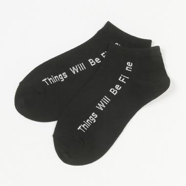 サイドロゴスニーカー丈ソックス