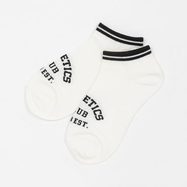 【抗菌防臭】カレッジスニーカー丈ソックス