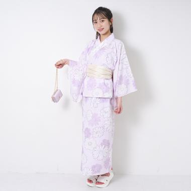 【WEB・一部店舗限定】【接触冷感】浴衣3点SET