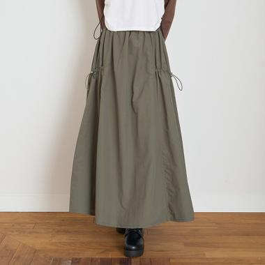 【LTXC】ギャザーロングスカート