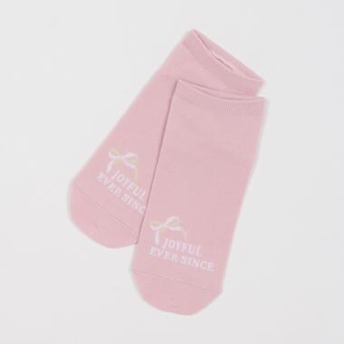 ロゴリボンスニーカー丈ソックス