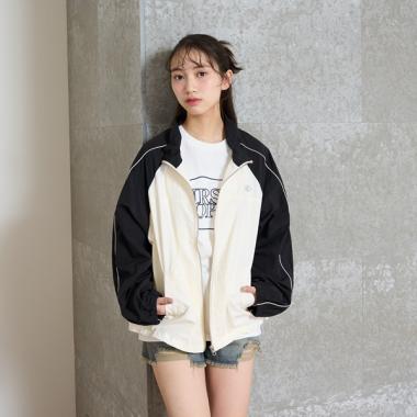 【LTXC】【撥水】ルーズラインブルゾン