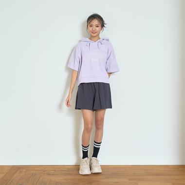 【GOODPRICE】【綿100％】半袖パーカセットアップ