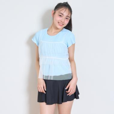 【SWIM】【水着】チュールキャミ3点セット