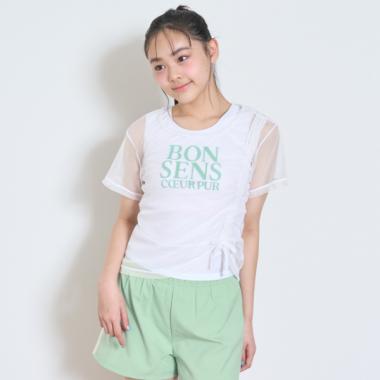 【SWIM】【水着】チュールTシャツ3点セット