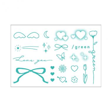 カラータトゥーシール