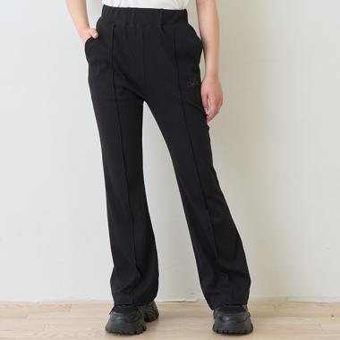 【接触冷感/ひんやり】カットフレアパンツ