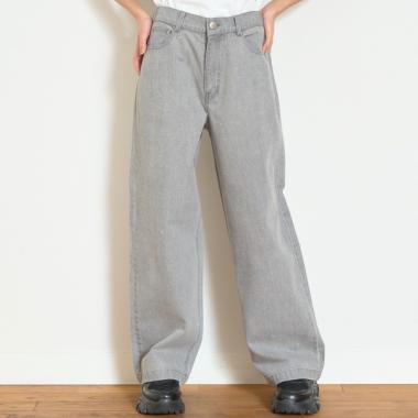 ストーンモチーフデニムパンツ