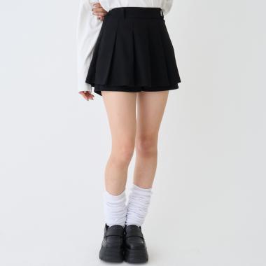 【起毛】スタイル盛れマイクロミニスカパン