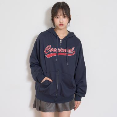 アップリルーズZIPパーカ