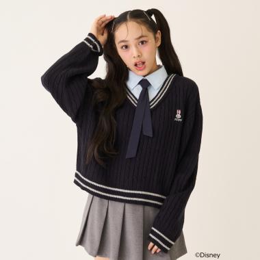 【Disney】【ズートピア】レイヤードニット