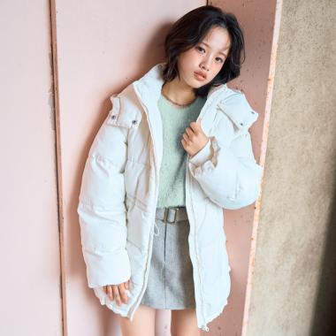 袖取り外しロングブルゾン