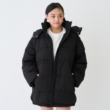 袖取り外しロングブルゾン