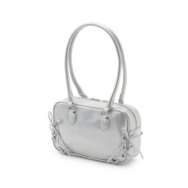 レースアップロングハンドルボストン