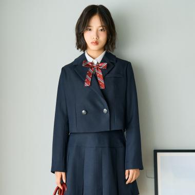 【卒服・セレモニー】エンブレムつきボレロジャケット