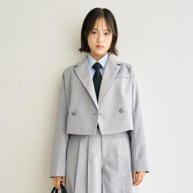 【卒服・セレモニー】エンブレムつきボレロジャケット