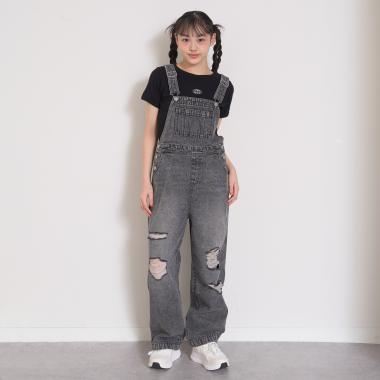 【BS】デニムオーバーオール