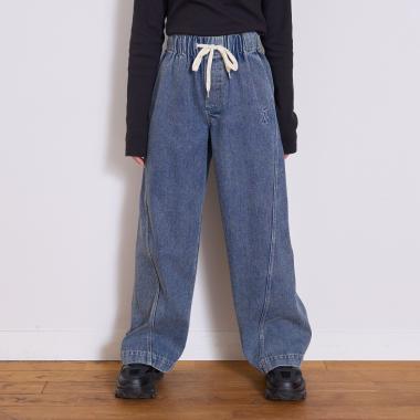 サマ見えイージープルオンパンツ