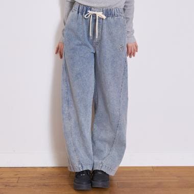 サマ見えイージープルオンパンツ