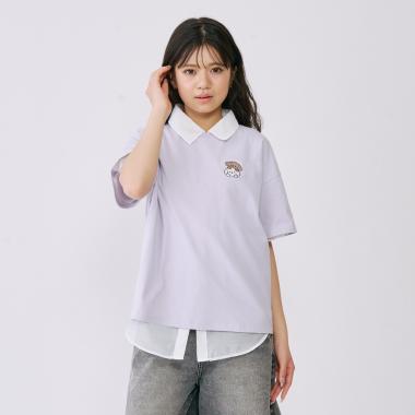 【綿100%】アニマルフレンズ4カットモチーフ半T