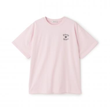 【綿100%】プックリバックロゴルーズ半T